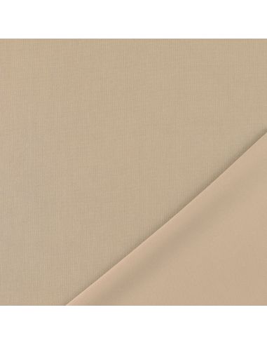 Tissu Scuba effet peau de pêche - Beige