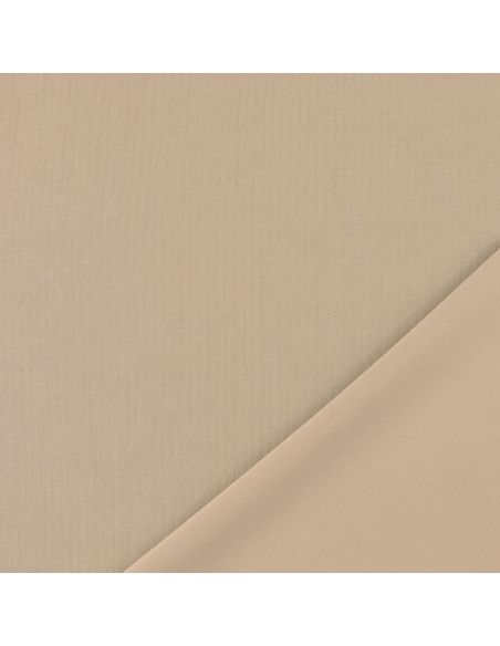 Tissu Scuba effet peau de pêche - Beige