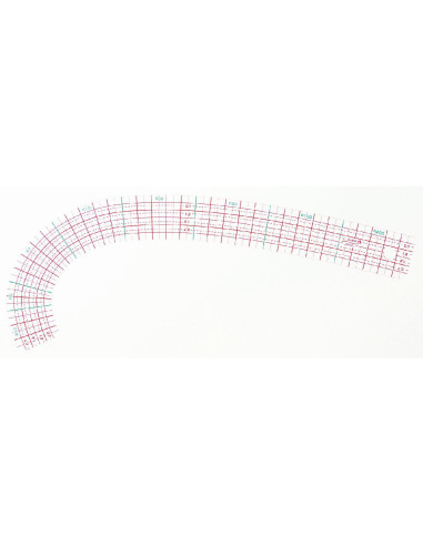 Set de 3 règles courbes Clover