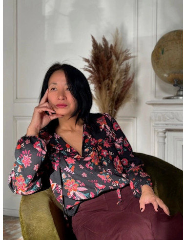 Tissu viscose flammé Kalya - My Dress Made
