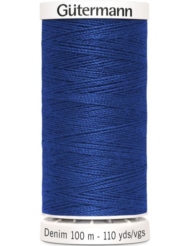 Fil à coudre Denim Gütermann 100 m
