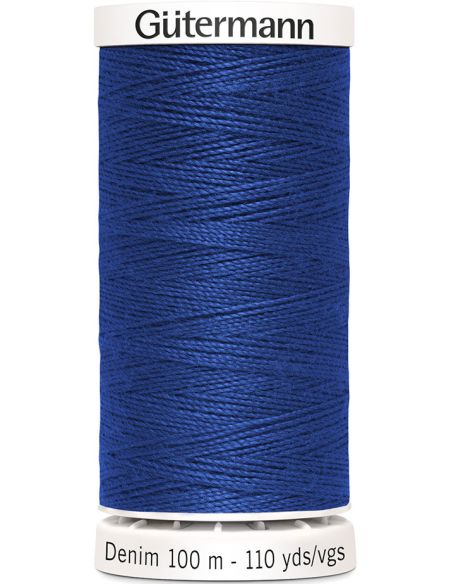Fil à coudre Denim Gütermann 100 m