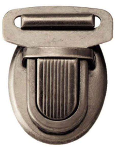 Fermeture de cartable - Argent antique