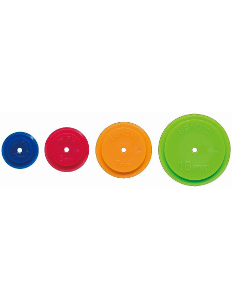 Jeu de 4 marqueurs pour marges de couture