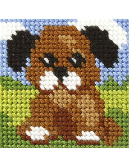 Kit canevas enfant - Le chien