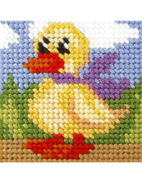 Kit canevas enfant - Le canard
