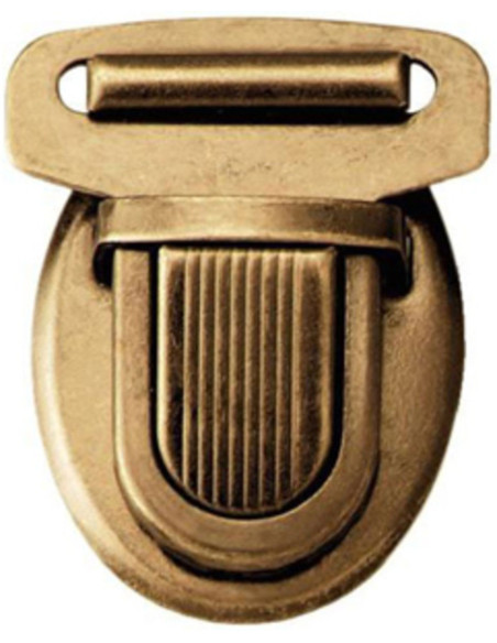 Fermeture de cartable - Laiton antique