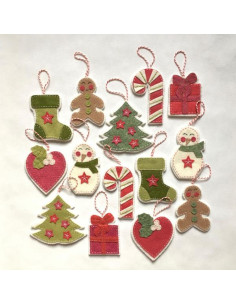 Kit feutrine DIY happy Noël