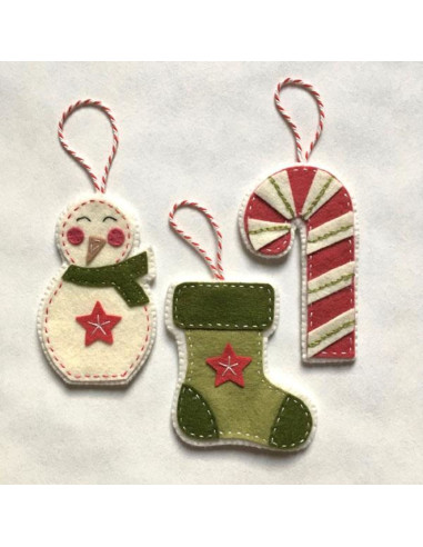 Kit feutrine DIY happy Noël