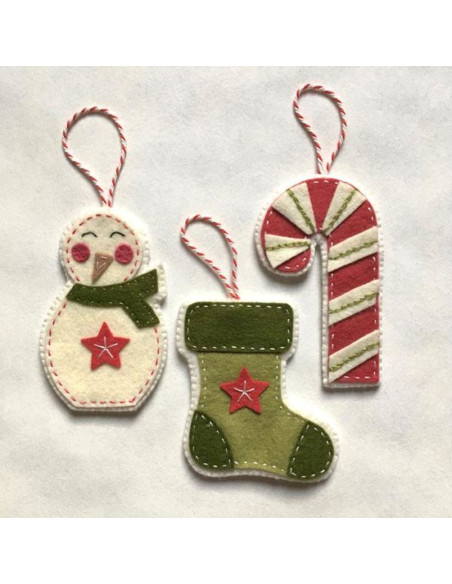 Kit feutrine DIY happy Noël