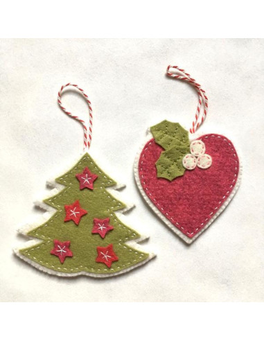 Kit feutrine DIY happy Noël