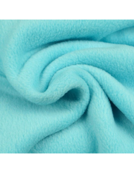 Tissu polaire - Bleu turquoise
