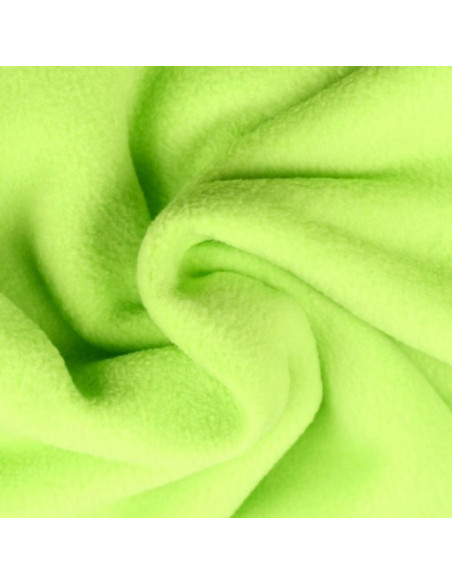 Tissu polaire - Vert anis