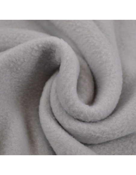 Tissu polaire - Gris souris