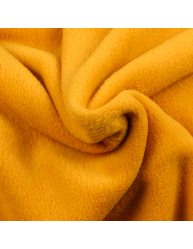 Tissu polaire - Ocre