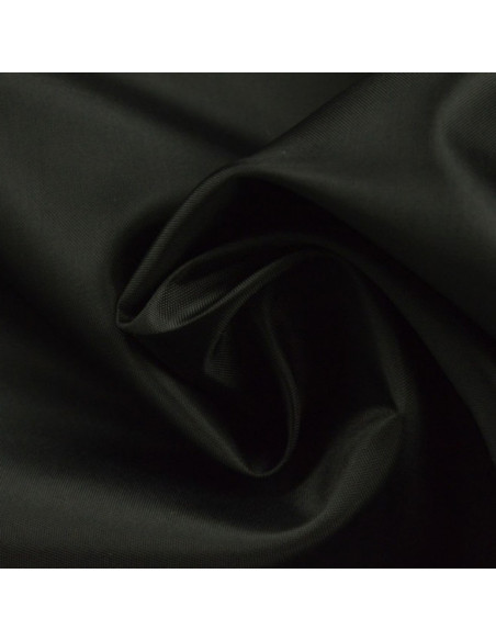 Doublure en pongé premier prix - Noir