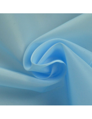 Doublure en pongé premier prix - Bleu layette