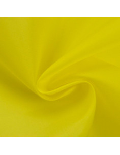 Doublure en pongé premier prix - Jaune