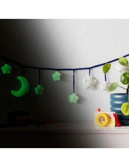 Coffret 10 fils phosphorescents Scheepjes Glow Up