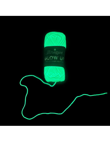 Coffret 10 fils phosphorescents Scheepjes Glow Up