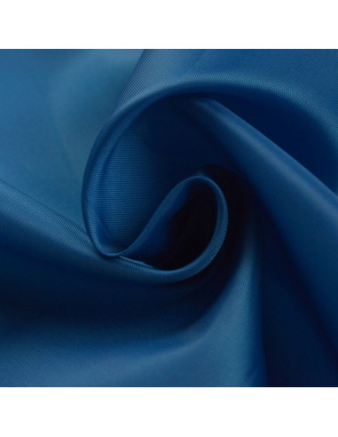 Doublure en pongé premier prix - Bleu pétrole
