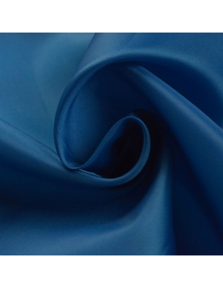 Doublure en pongé premier prix - Bleu pétrole
