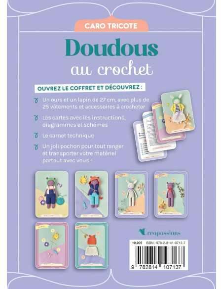 Coffret doudou au crochet