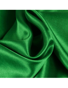 Doublure satinée deluxe - Vert herbe