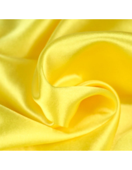 Doublure satinée deluxe - Jaune canari