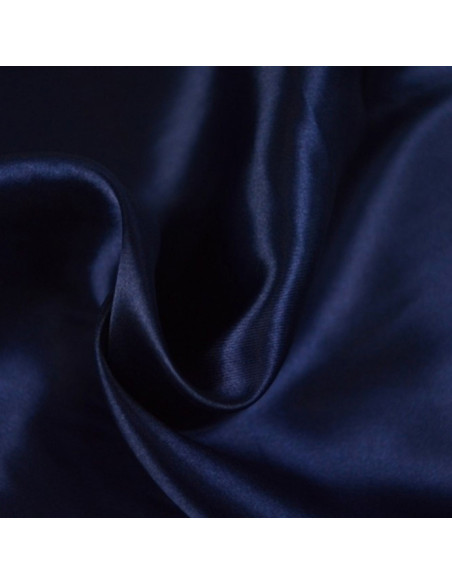 Doublure satinée deluxe - Bleu marine