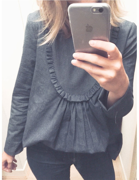 Patron de robe, blouse ou tee-shirt Ida Mum - Ikatee