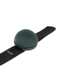 Bracelet ajustable Bohin pour épingles - Vert sapin 2