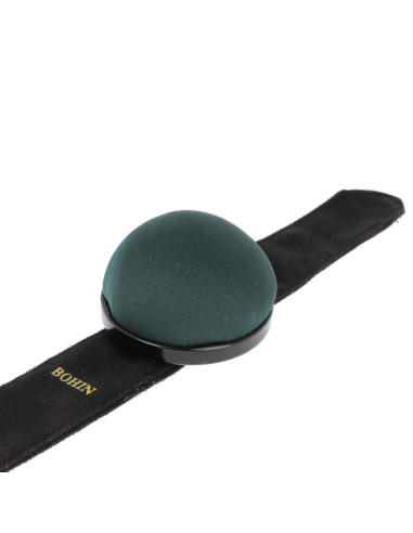 Bracelet ajustable Bohin pour épingles - Vert sapin