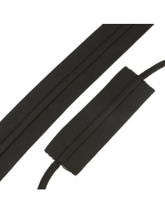 Elastique avec cordon - Noir