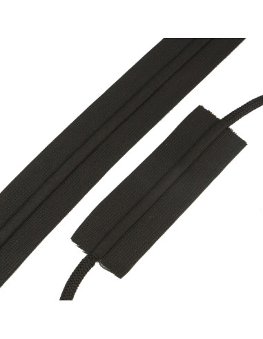 Elastique avec cordon - Noir