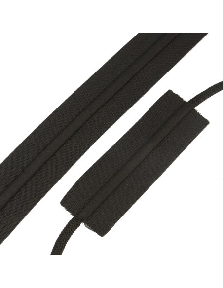 Elastique avec cordon - Noir
