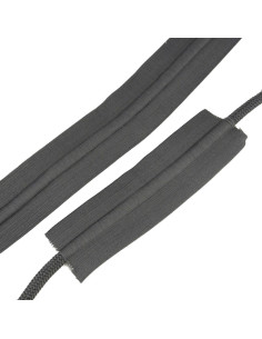 Elastique avec cordon - Gris anthracite