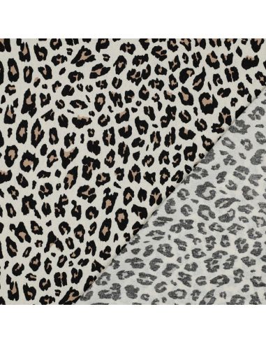 Tissu viscose lin Sauvage - Beige