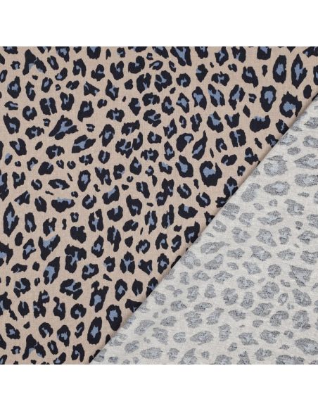 Tissu viscose lin Sauvage - Chameau