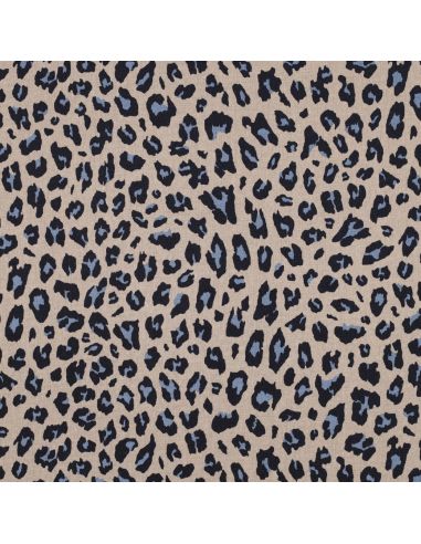 Tissu viscose lin Sauvage - Chameau
