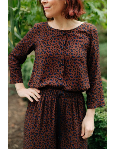 Patron de blouse et robe Galipette - Églantine & Zoé