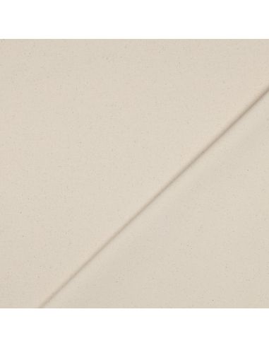 Toile de coton canvas - Naturel