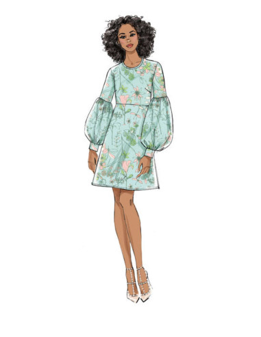Patron de robe - Vogue 9344