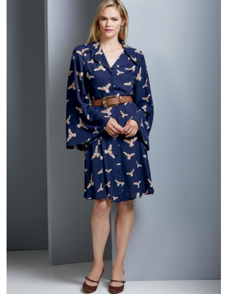 Patron de robe - Vogue 9345