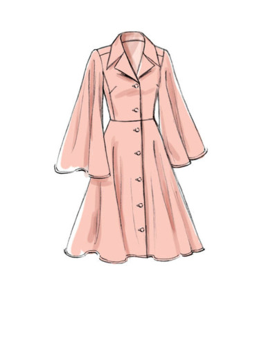 Patron de robe - Vogue 9345