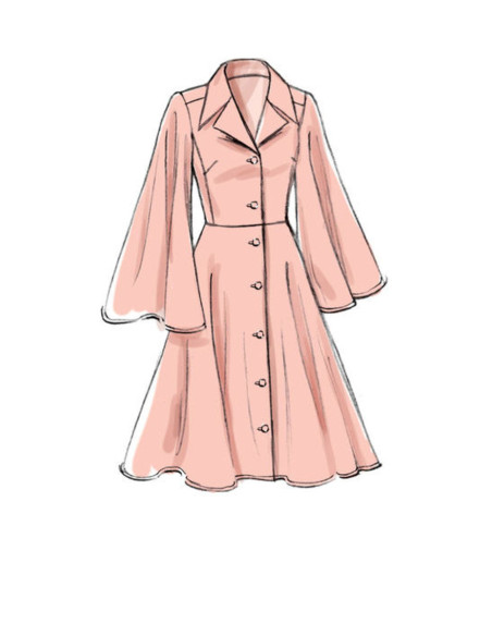 Patron de robe - Vogue 9345