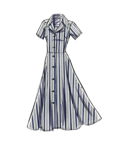 Patron de robe - Vogue 9345