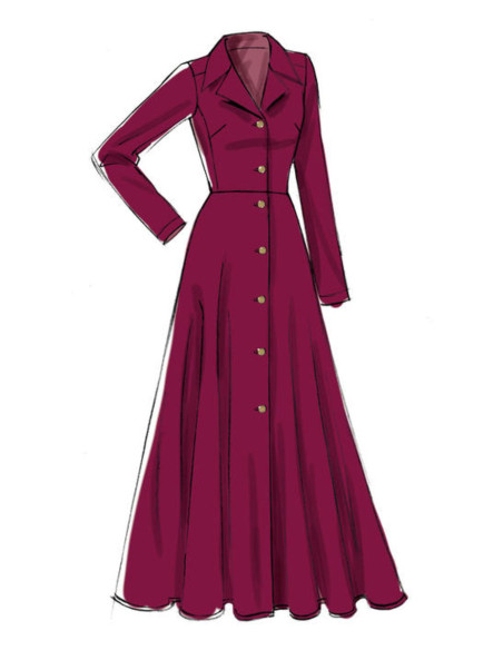 Patron de robe - Vogue 9345