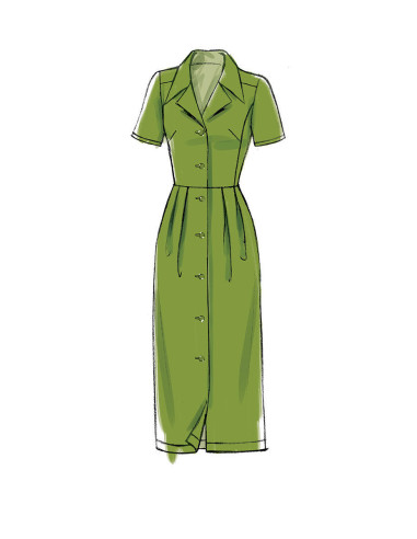 Patron de robe - Vogue 9345