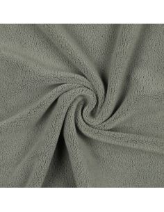 Tissu micro polaire - Vert de gris